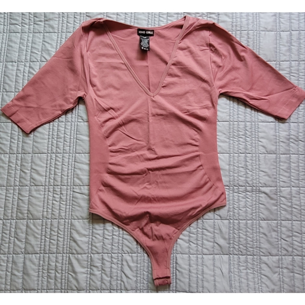 Ambiance Pink Bodysuit